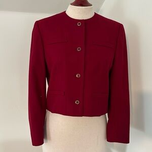 Pendleton Woolen Mills Petite Size 10 100% Wool Lined Long Sleeve Jacket EUC